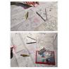 Buy cheap Chame Waterproof Disposable Paper Tablecloths With Plastic Tablecover 137*274cm from wholesalers