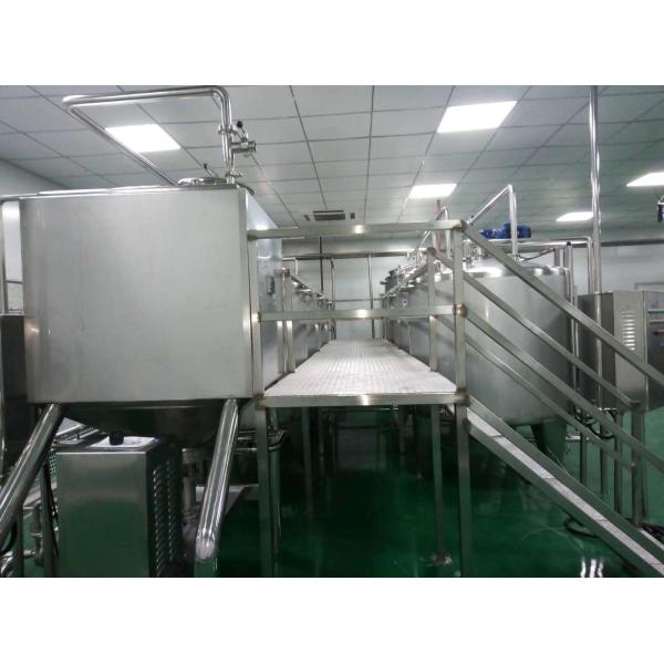 High Quality Complete Yogurt Processing Line SUS304/316 Yogurt Machine With PLC Equipment For Dairy Factory Turnkey Project Solution