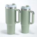 Stainless Steel Vacuum Sports Bottle Water Mug Insulated 40oz In Bulk