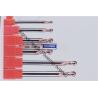 Buy cheap HRC55 Long Shank Ball Nose End Mill 75 mm Length 6 mm Dia H6 Tolerance from wholesalers