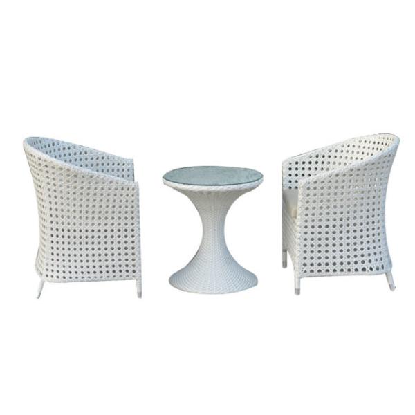 Buy cheap 60cm Width 70cm Height Cane Outdoor Coffee Table Removable from wholesalers