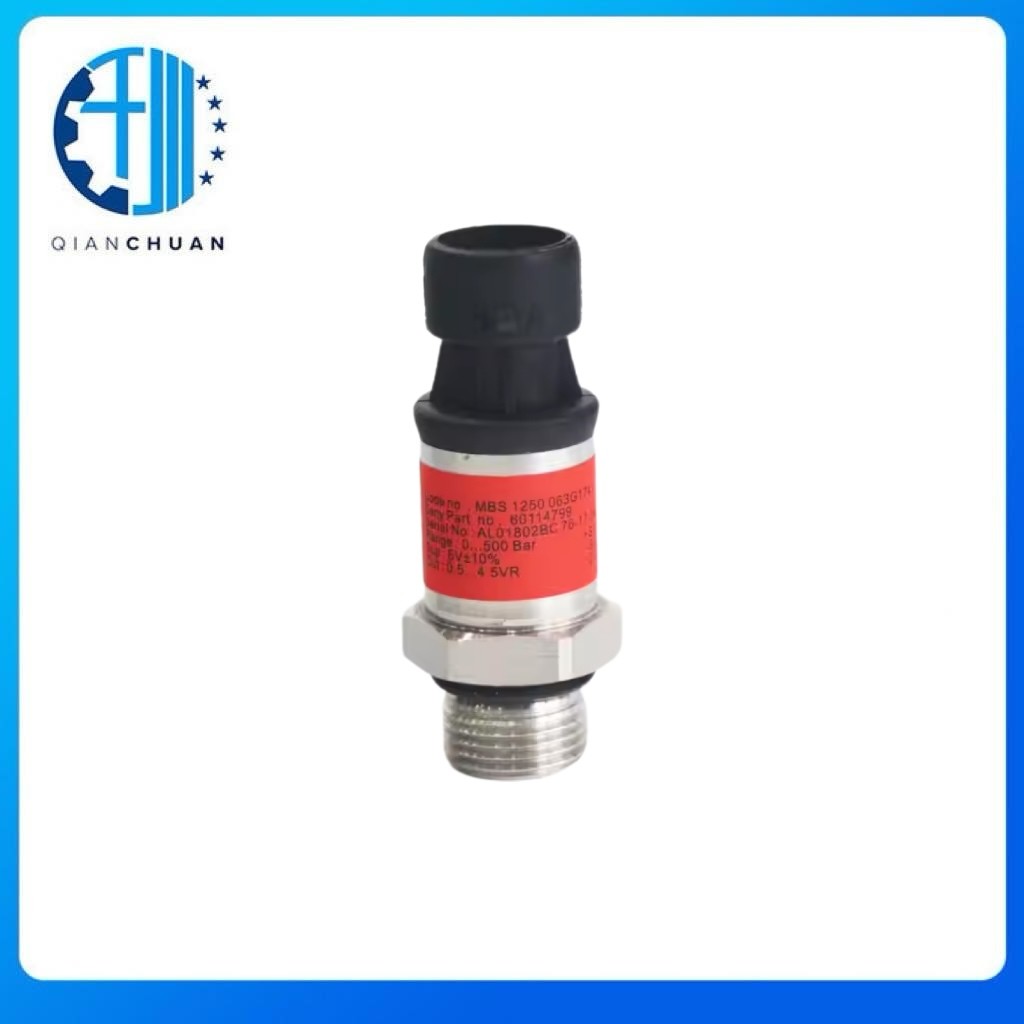 60114799 Pressure Sensor for Sany SY365 SY245 Excavator Engine Spare Parts