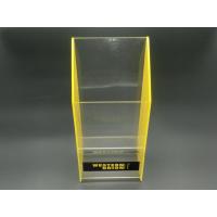 Buy cheap Single Acrylic Document Holder Desktop Lucite Leaflet Stand Counter Flyer product