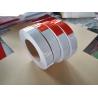 Buy cheap High Visibility Red White Reflective Tape For Vehicle 6 Inchx6 Inch from wholesalers