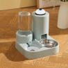 Buy cheap Automatic Cat Feeding Water Feeder 3-in-1 Drinking Fountain Cat and Dog Stainless Steel Bowl with Bell from wholesalers