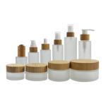 15ml 50ml Cosmetic Packaging Containers Screw Dropper Face Cream Glass Jar