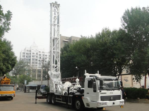 BZC350ACZ Truck Mounted Water Well Drilling Rig Depth 300M Drilling Hole