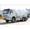 Buy cheap ZF8118 Hydraulic Steering Howo Concrete Mixer Truck 371hp Euro 2 400L Fuel Tank from wholesalers