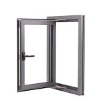 SKATE Series Alloy Aluminum Windproof Casement Windows For Home And Commercial