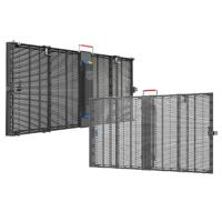 Buy cheap Outdoor Rental Transparent LED Screen P3.91 High Transparency 70% -Ultra Thin product