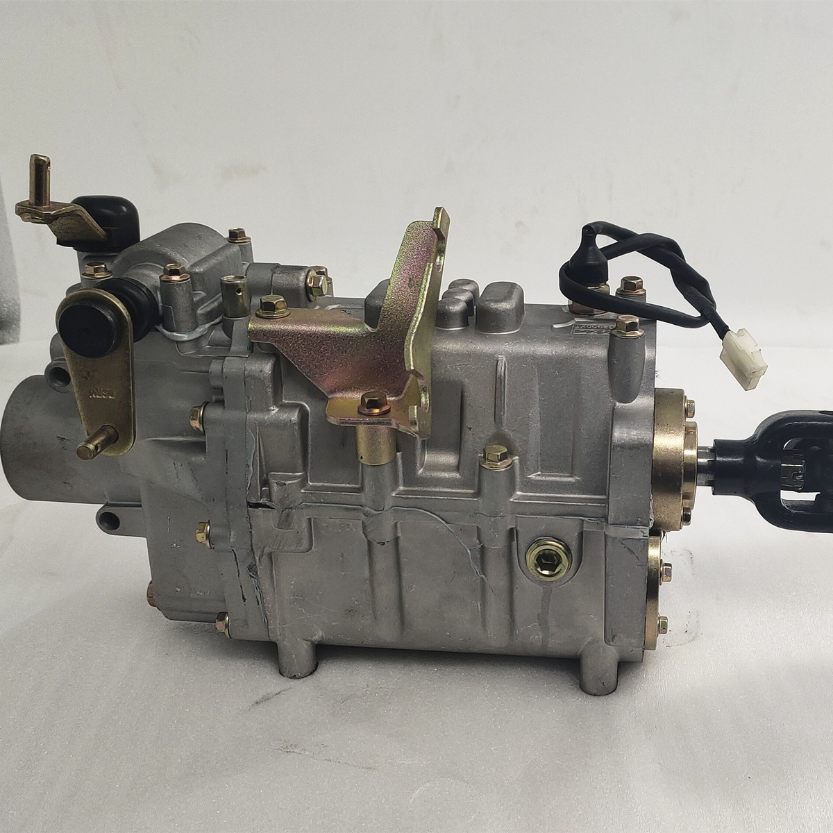 DAYANG BEIYI 4 Speed Manual Gear Box Transmission for 3 Wheels Motorized Motorcycles Tricycle Silver