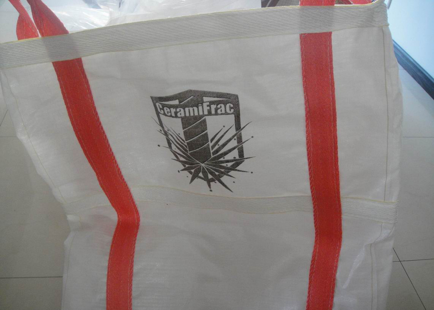 BOPP Film Laminated PP Woven Ton Bags / Multi-color Printed Woven Polypropylene FIBC Bags