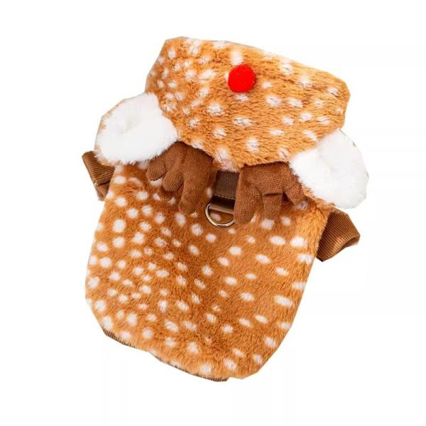 Buy cheap Fall / Winter Christmas Elk Pull Down Fleece Christmas Funky Clothes For Pets from wholesalers