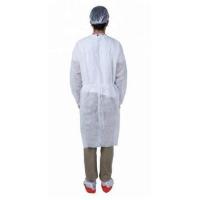 Buy cheap Anti Saliva Disposable Protective Gowns Ppe Coverall For Lab / Food Safety product