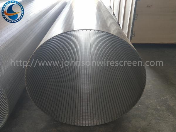 Buy cheap Automatic Back Wash Drum Screen , OD 600 MM Wire Wrap Screen Mesh from wholesalers