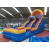 Buy cheap Durable Kids Blow Up Water Slide / Eco - Friendly Portable Inflatable Water Slides from wholesalers