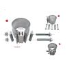 Buy cheap 152.4mm 6 Inch Stainless Steel Exhaust Clamps Car For Exhaust Tips / Muffler Repair from wholesalers