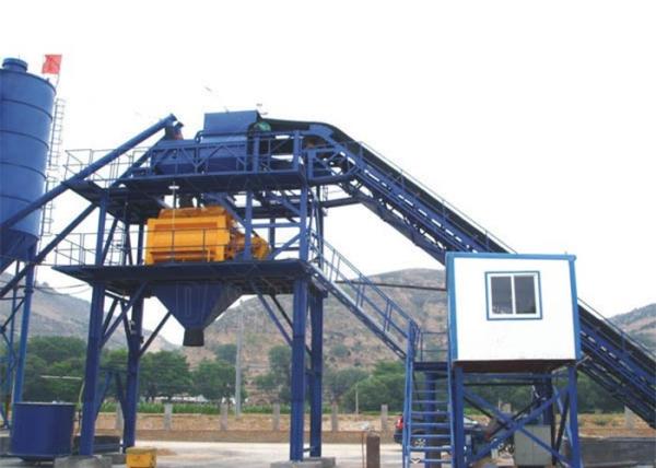 Buy cheap 60m3/H Ready Mix Concrete Plant Concrete Batching Plant For Road Construction from wholesalers
