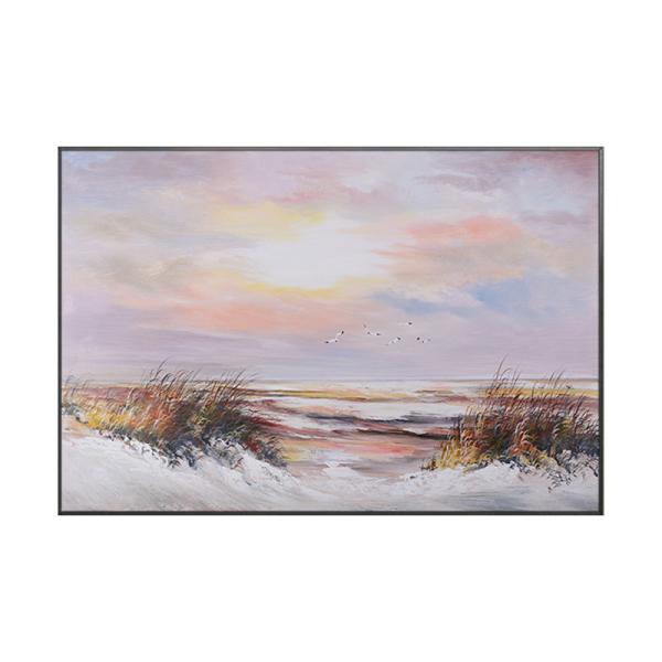 Buy cheap Hotel Office Decorative Painting Modern Hand Painted Pictures of Autumn Trees Landscape Oil Painting on Canvas Support Base from wholesalers