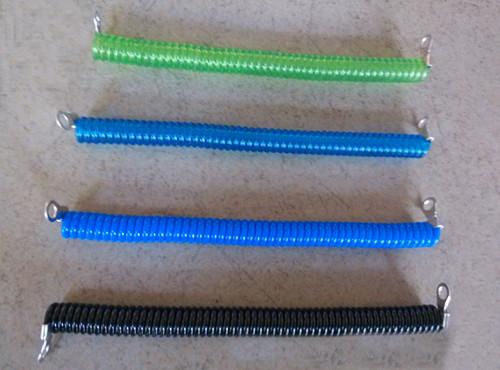 Buy cheap Stainless steel inside plastic flexi coil lanyard tool coil cable for car testing machines from wholesalers