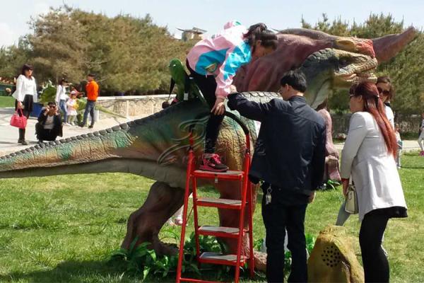Buy cheap Grand Central Park Interactive Ride Realistic Animatronic Dinosaur Show Kids from wholesalers