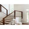 Buy cheap Modern Design Stainless Steel Railing Stair Post Galvanized Steel Deck Balustrade from wholesalers