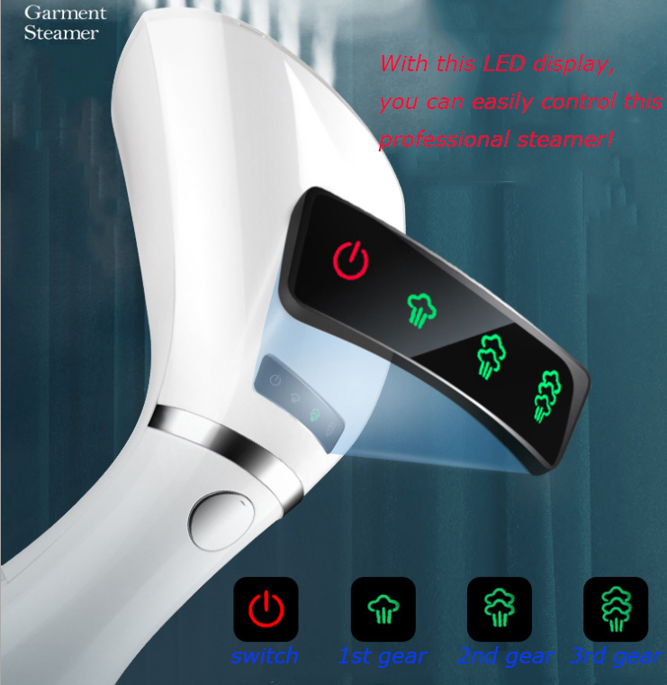 Convenient and Vertical Portable Handheld Garment Steamer for Travel N.W/G.W 1.1/1.3KG