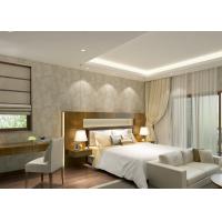 Buy cheap Grey Removable Embossed Floral Pattern Country Bathroom Wallpaper / Wall product