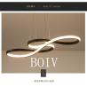Buy cheap Fashionable, simple Acrylic chandelier Used for lamps and lanterns in dining room, living room and bedroom from wholesalers