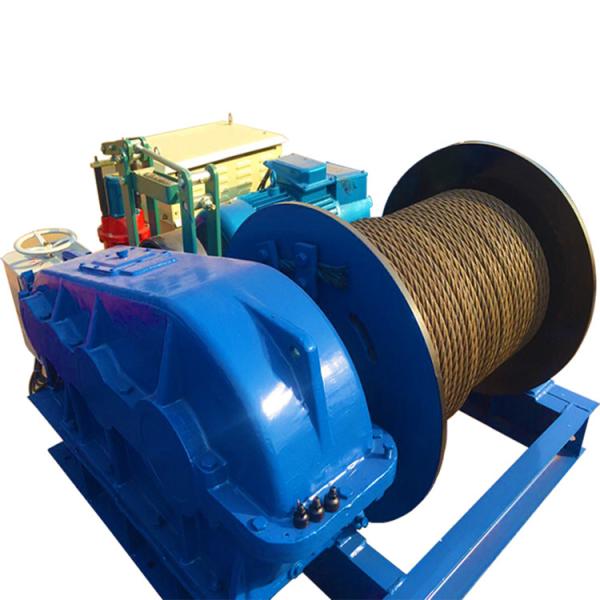 Buy cheap Diameter 30mm Electric Control Wire Rope Winch Slow Speed Large Tonnage from wholesalers