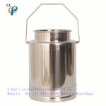 10 litre stainless steel milking pail, goat milking bucket with handle ,