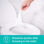 OEM Biodegradable Wet Toilet Paper Alcohol Free Hypoallergenic Adult Flushable