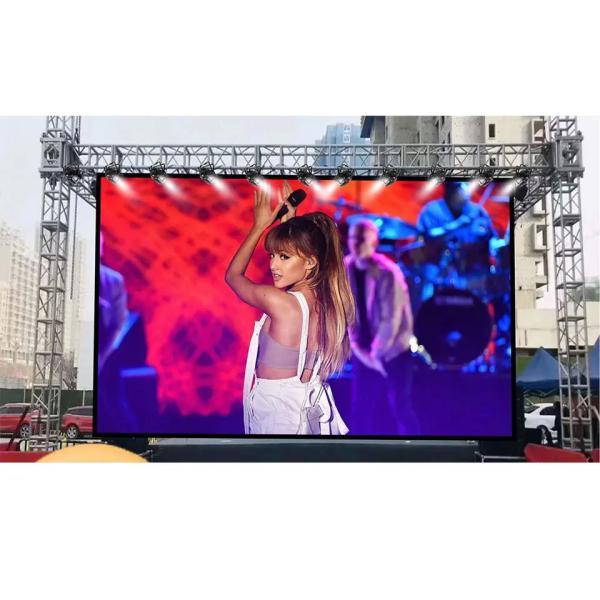 Buy cheap Simple Cabient P4 Outdoor LED Display Led Video Wall Panels 320*160mm from wholesalers