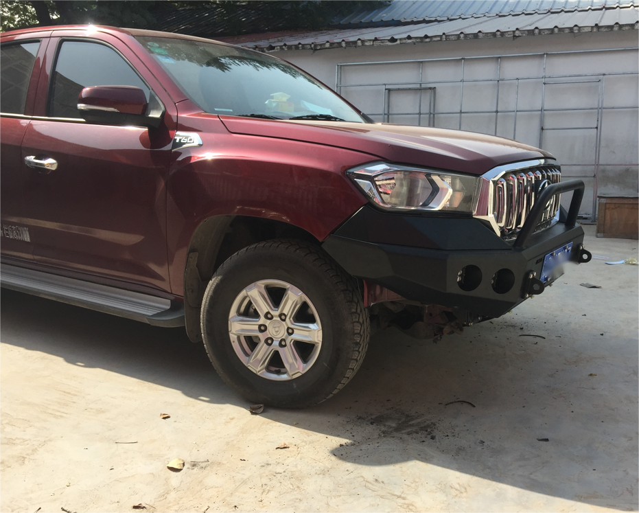 T60 Pickup Maxus Auto Parts Winch Bull Bar Front Bumper Rear Bumper with Tire Carrier Jerrycan Holder