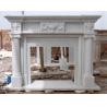 Buy cheap White Marble Fireplace Mantel from wholesalers