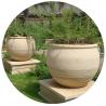Buy cheap Garden Stone Flower Pot, Stone Carved Planter, Marble Granite Flower Pot (YKFP-11) from wholesalers