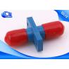 Buy cheap Simplex Plastic ST-ST Fiber Optic Adapter fiber optic adapters st fiber optic connector from wholesalers