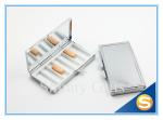 Shinny Gifts 7days Metal Pill Box Metal storage boxes for pill OEM/ODM is