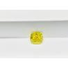Buy cheap 0.55ct Lab Created Yellow Diamonds Square Cushion Shape Fancy Vivid Yellow IGI Certified from wholesalers