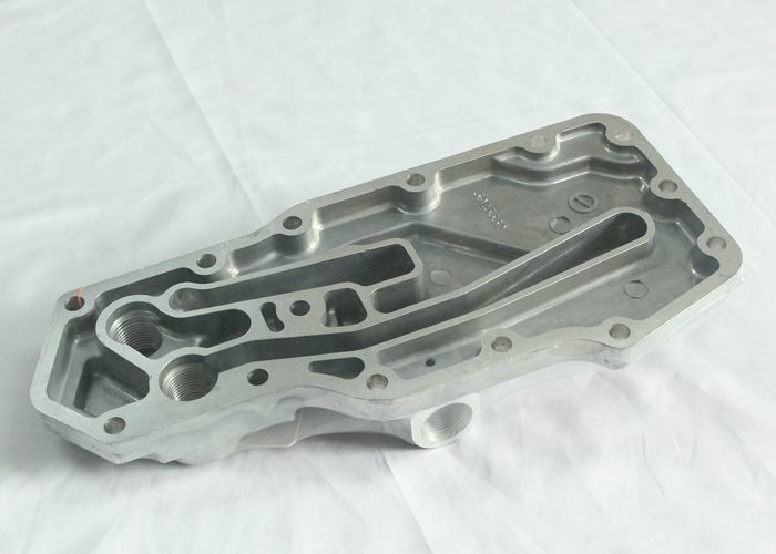 Metal Material Komatsu Excavator Spare Parts Oil Cooler Cover OEM / ODM Available