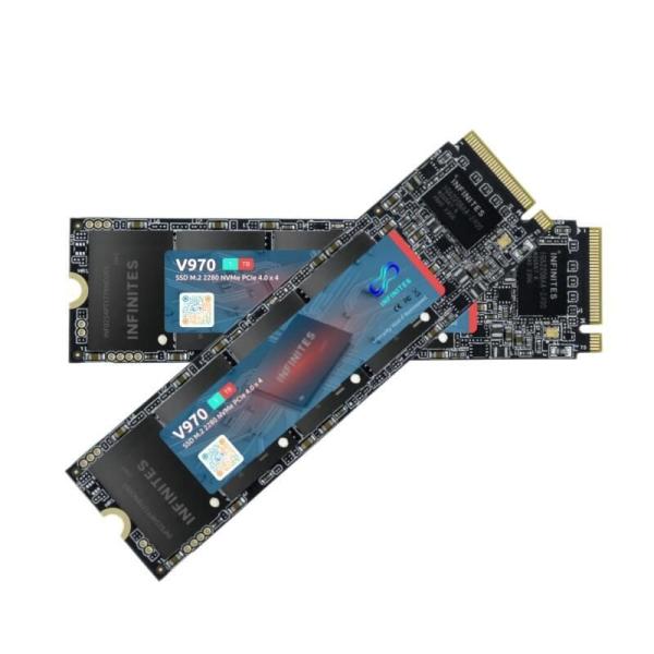 Buy cheap 2 Tb High-Capacity Nvme 2280 Solid State Drive (SSD) M. 2 SATA Pcle4.0 X 4 Speeds R/W 7455MB/S ~ 6847MB/S from wholesalers
