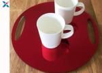 Recylable Trays Serving Acrylic Display Stands 3mm Thickness Eco - Friendly