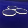 Buy cheap 1-20mm Round Transparent Quartz Glass Plate Transparent Uv quartz plate For Quartz Viewport from wholesalers