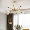Buy cheap 8 lights Bar chandelier hall kitchen island dining room Home Decor black gold sputnik chandelier(WH-VP-72) from wholesalers