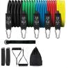 Buy cheap 1.2m 20LB Yoga Resistance Band , Elastic Stretch Band With Foam Handles from wholesalers