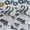 Buy cheap Gorgeous Beaded Lace Fabric Sequin Polyester Nylon Mesh Fabric For Evening Dress from wholesalers