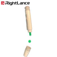 Buy cheap Blood Sample Blood Sugar Auto Lancet Pen Finger Pricking Device With Ejection product