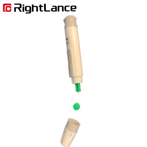 Buy cheap Blood Sample Blood Sugar Auto Lancet Pen Finger Pricking Device With Ejection from wholesalers