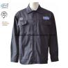 Buy cheap Black Fr Rated Jackets Shirt Anti Static Acid Alkali Resistant Oil Gas Working from wholesalers