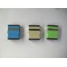 Buy cheap Green color plastic Low insertion Loss Duplex Flangeless Fiber Optic Adapter for Telecommunication from wholesalers